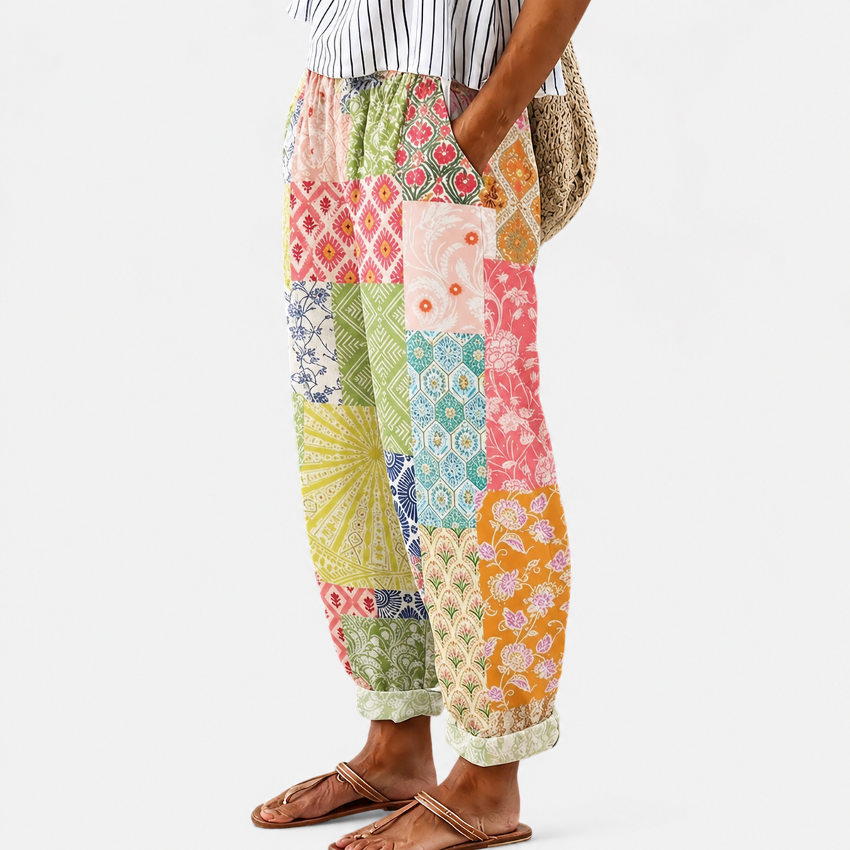 Pantalons Comfort Mosaic Bloom