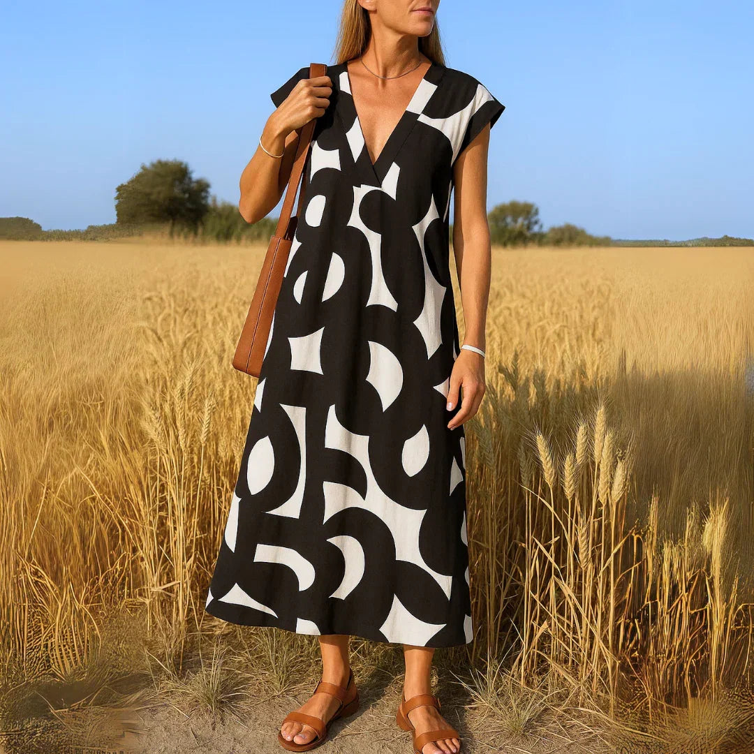 Ésméria | Robe Graphique Riviera