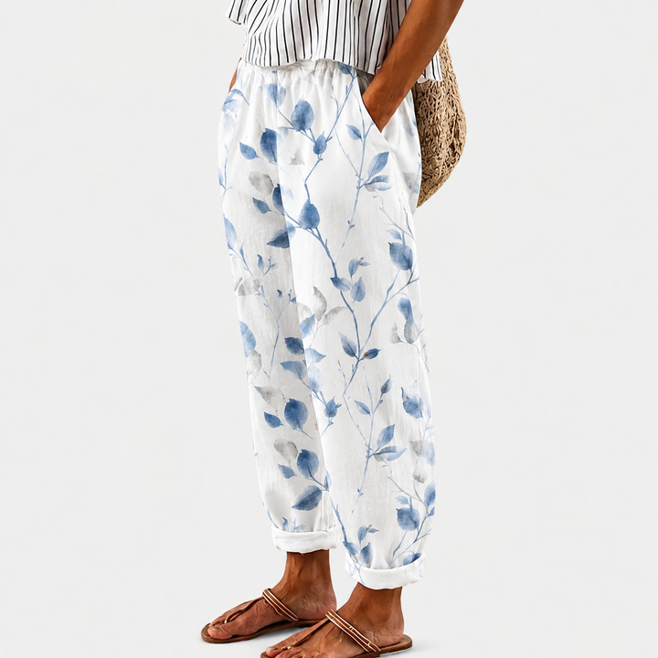 Pantalons Comfort Blue Willow