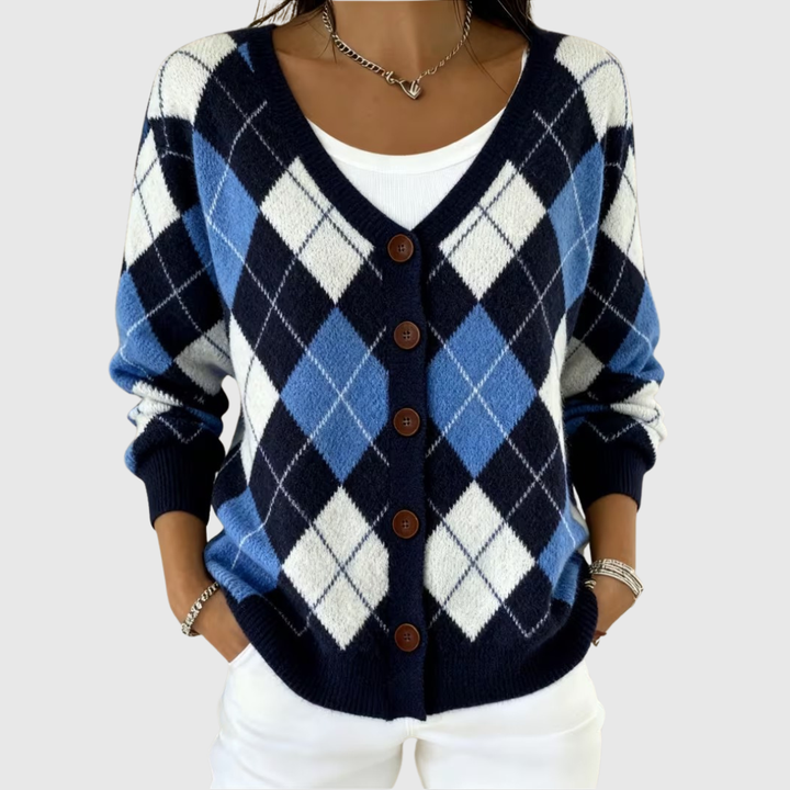 Colette | Veste en Maille à Boutons