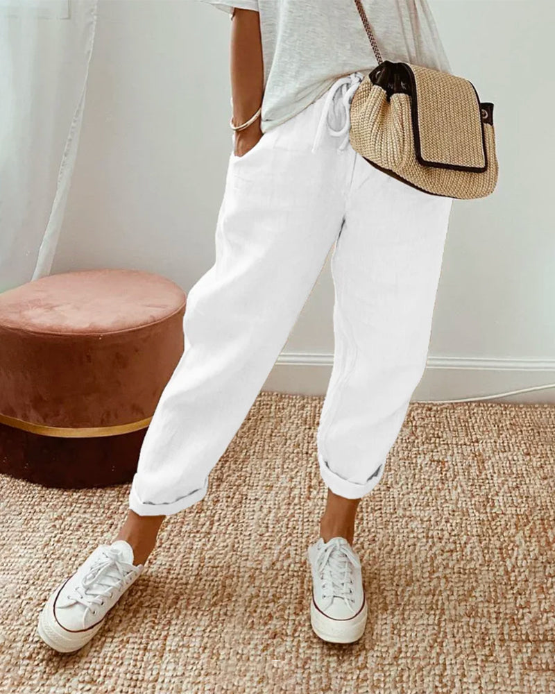 Pantalons Fluides, Confortables et Élégants