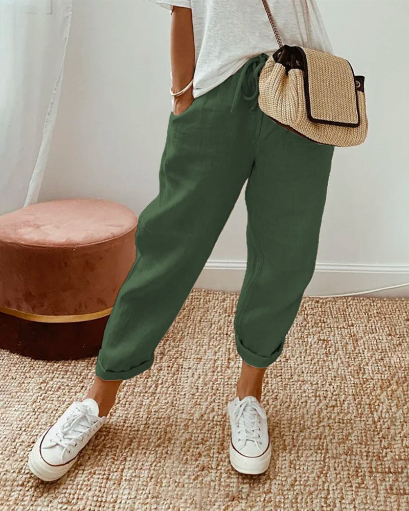 Pantalons Fluides, Confortables et Élégants