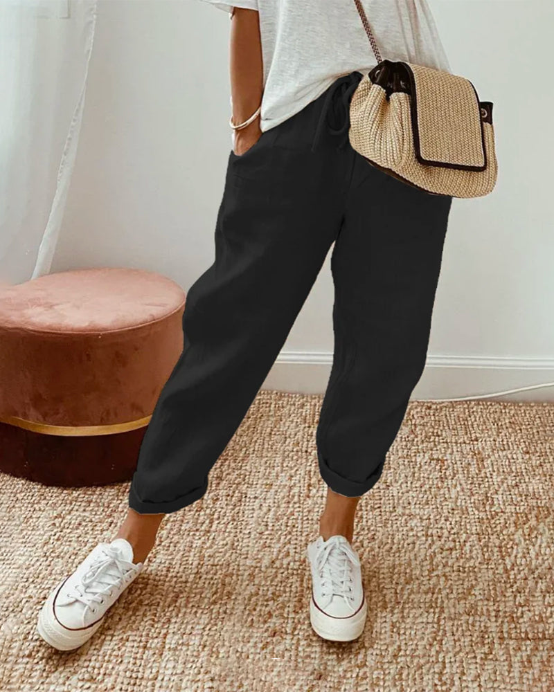 Pantalons Fluides, Confortables et Élégants