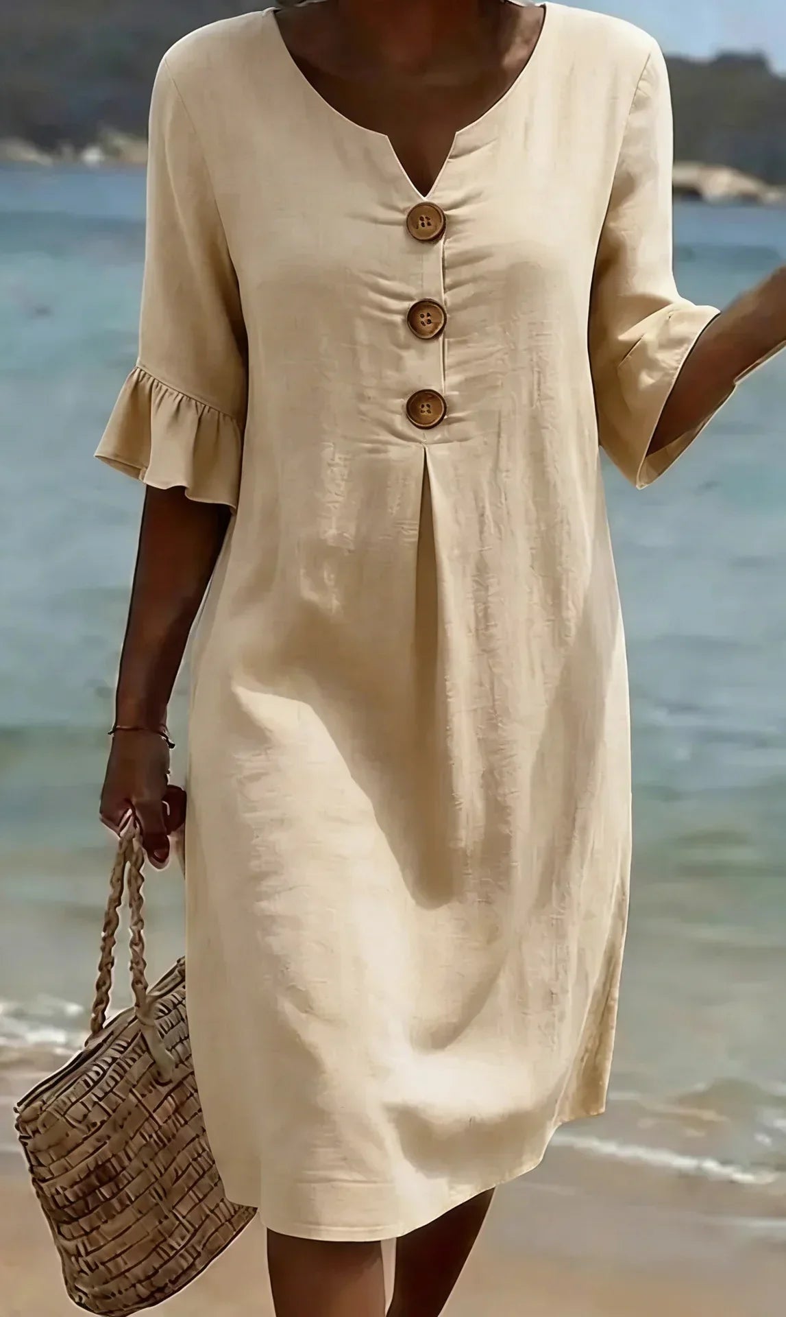 Soléanne | Robe Bohème Épurée