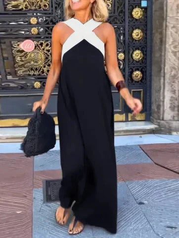 Calistée | Robe Longue Élégance Croisée