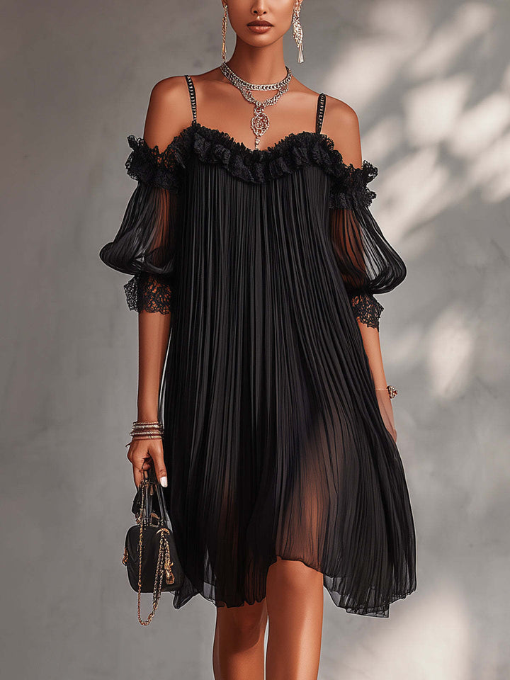 Aurore | Robe longue en mousseline col V
