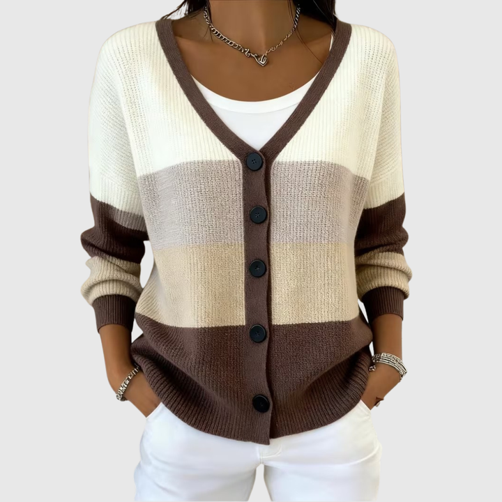 Félicie | Veste en Maille à Boutons