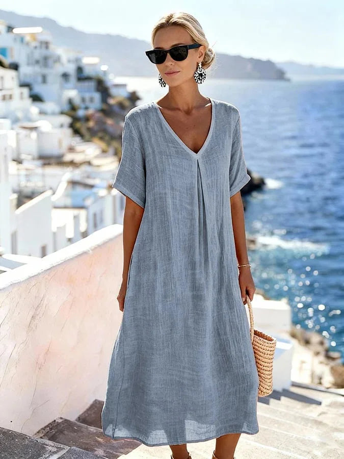 Lysandra | Robe Longue Côtière