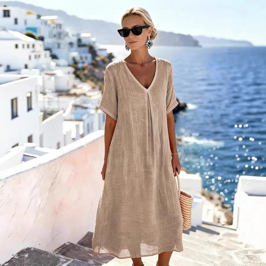 Lysandra | Robe Longue Côtière