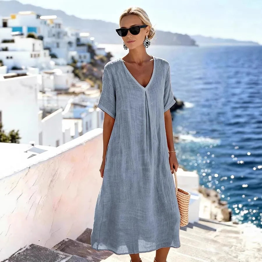 Lysandra | Robe Longue Côtière