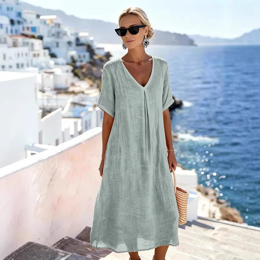 Lysandra | Robe Longue Côtière